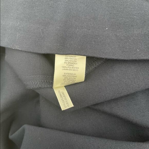 ELIZA J Dress Navy Cocktail Formal Business Wedding Pleated Long Sleeve NWT SZ 6 - Picture 12 of 13